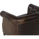 Marjorie Chocolate Leather Lounge Chair